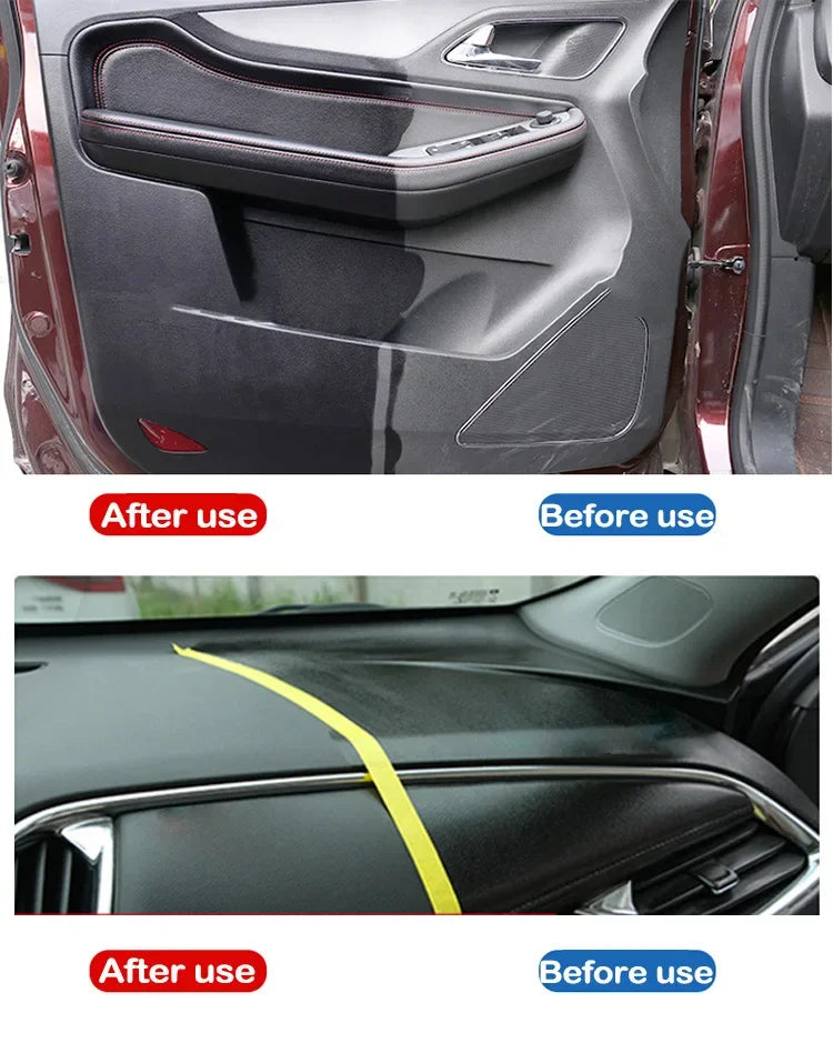 Auto Plastic Restore Coating Agent Car Plastic Rubber Exterior Repair Clean Refresh Restoration Agent Black Shine Seal Brighten