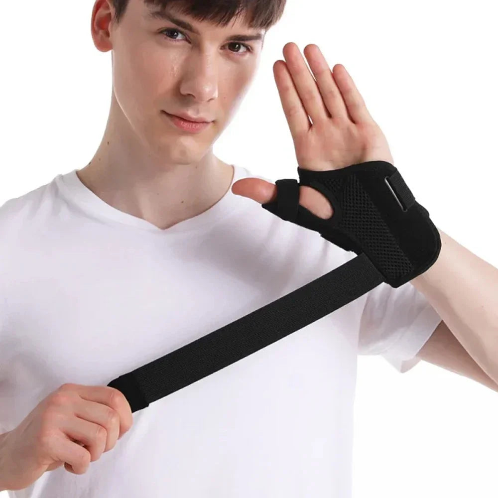 1Pcs Thumb Wrist Support Pofessional Thumb Splint Wristband Arthritis Carpal Tunnel Hand Sprain Tendinitis Wrist Brace Protector