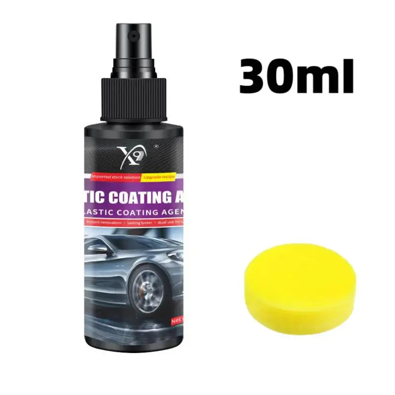 Auto Plastic Restore Coating Agent Car Plastic Rubber Exterior Repair Clean Refresh Restoration Agent Black Shine Seal Brighten