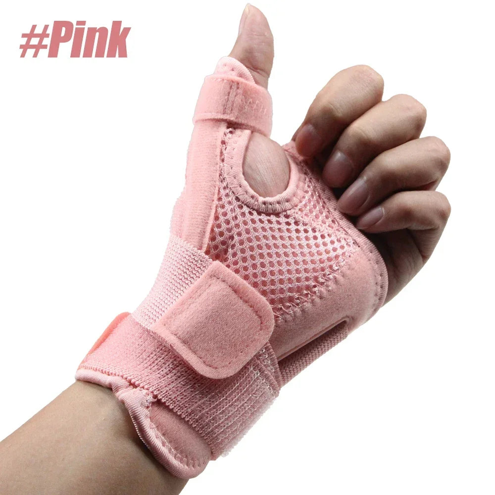 1Pcs Thumb Wrist Support Pofessional Thumb Splint Wristband Arthritis Carpal Tunnel Hand Sprain Tendinitis Wrist Brace Protector